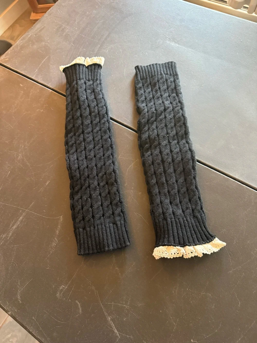 Handmade black cable